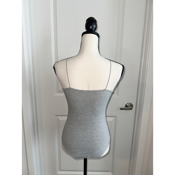 Wild Fable Gray Fitted Camisole Bodysuit - Picture 4 of 11